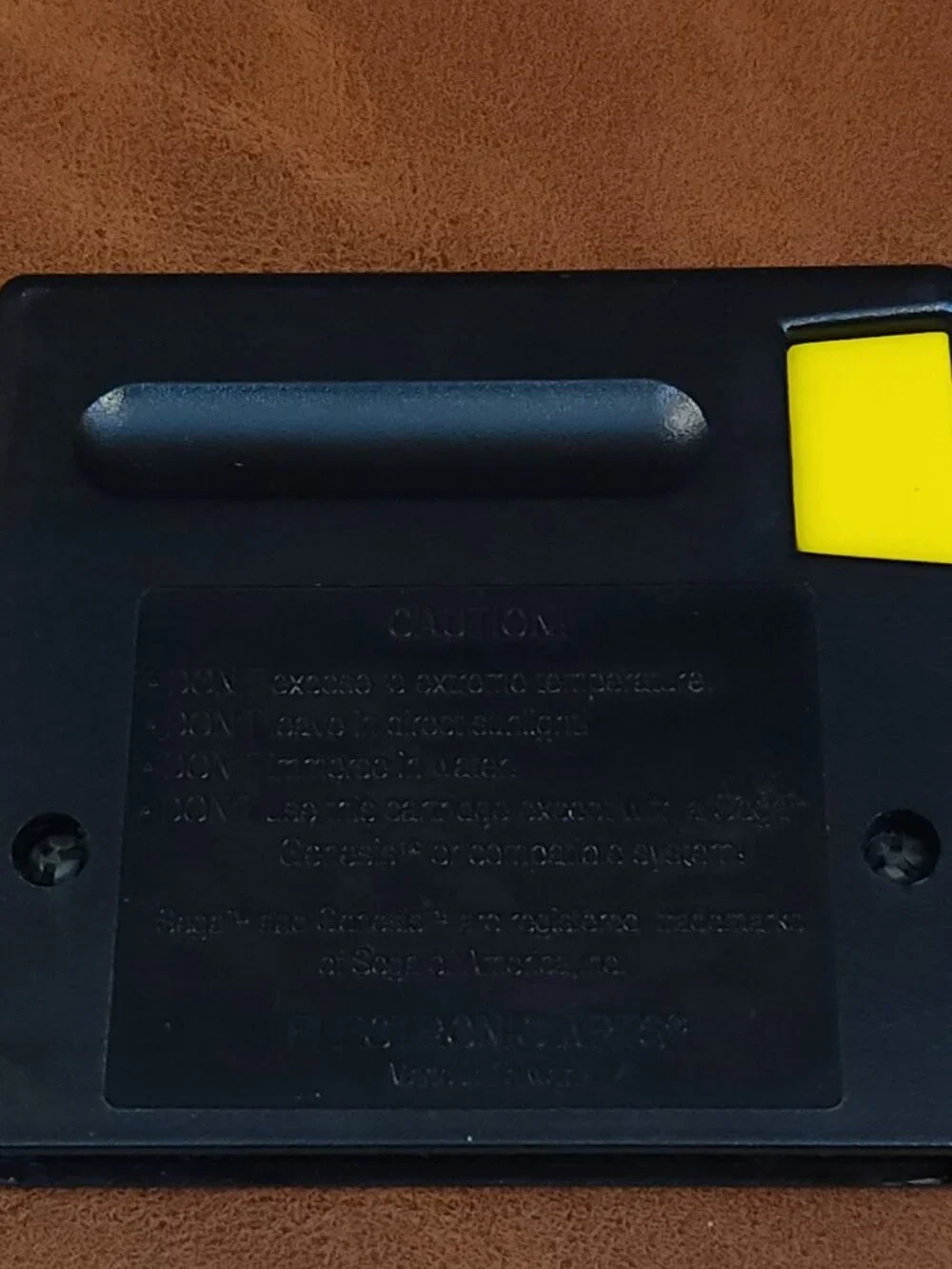 Vintage EA Sports NHL Hockey Game Cartridge for Sega Genesis Console 1991 Gaming